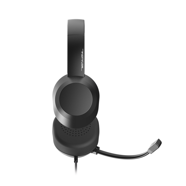A4Tech Слушалки Fstyler FH150U, USB, с микрофон, черни