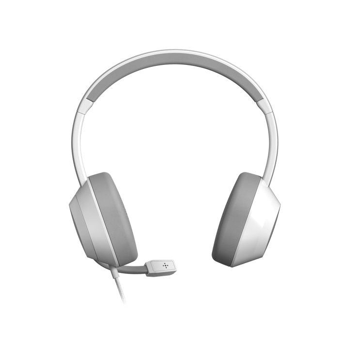 A4Tech Слушалки Fstyler FH150U, USB, с микрофон, бели