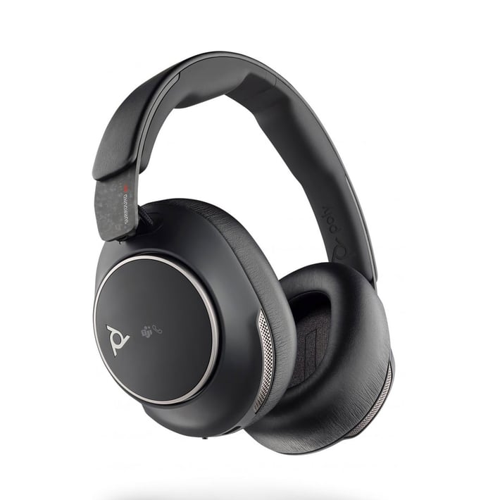 Слушалки HP Poly Voyager Surround 80, Microsoft Teams, USB Type-C + USB Type-C/Type-A адаптер