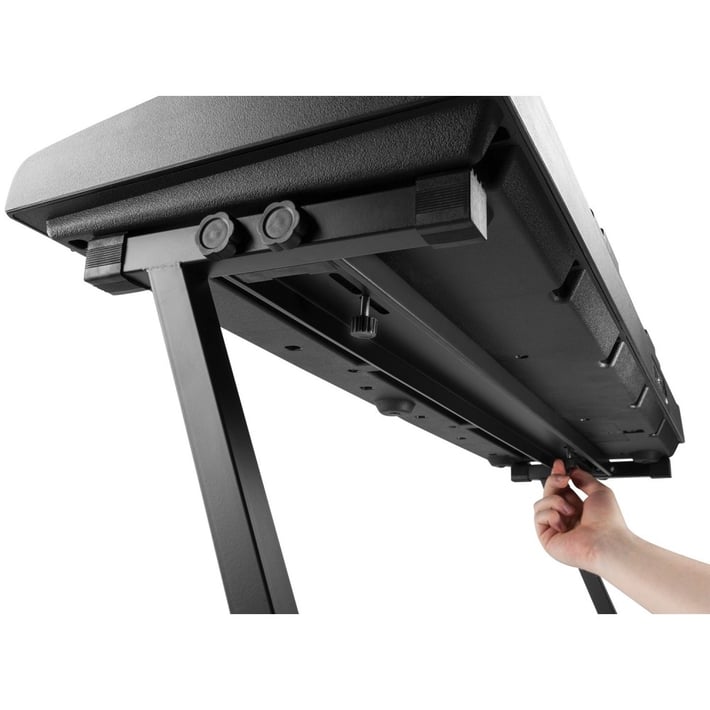 Комплект синтезатор Tronios, стойка, столче, слушалки и стикери