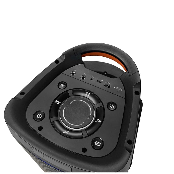 Blaupunkt Тонколона PB06DB, FM радио, USB/SD/AUX, 500 W, с 2 кабелни микрофона