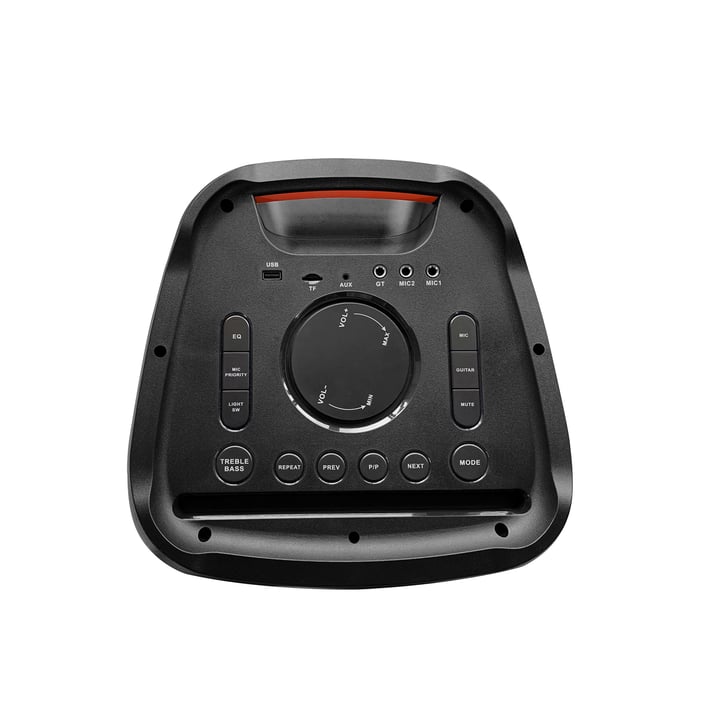 Blaupunkt Тонколона PB10DB, FM радио, USB/SD/AUX, 1000 W, с 2 бежични микрофона