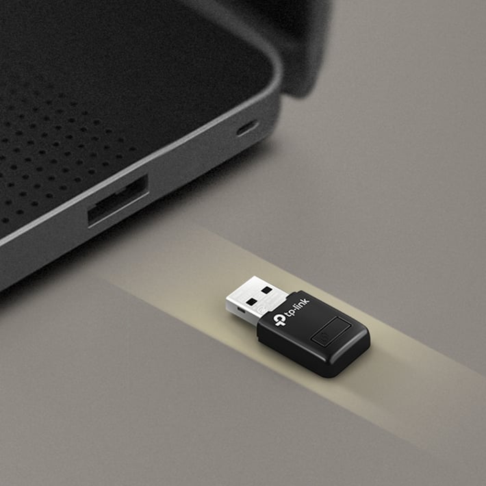 TP-Link Безжичен адаптер TL-WN823N Mini, Wi-Fi, USB Type-A, 300 Mbps