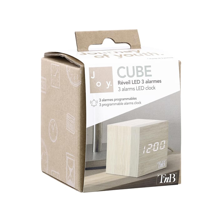 TNB Часовник Joy Cube, електронен, LED