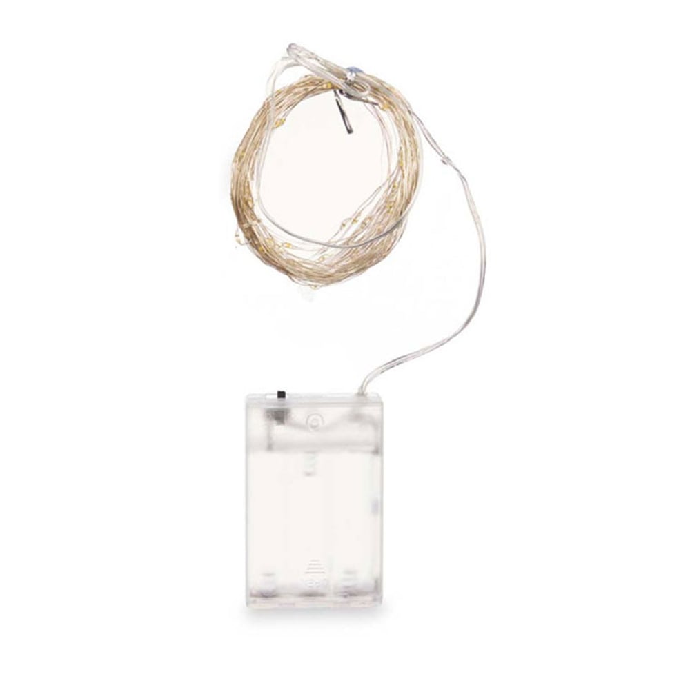 Лента Giftdecor, 100 топлобели LED диода, за вътрешна употреба