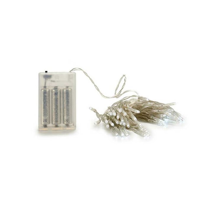 Гирлянд Giftdecor, 50 LED диода, бял