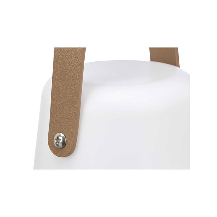 Настолна лампа Giftdecor, LED, с кафява дръжка