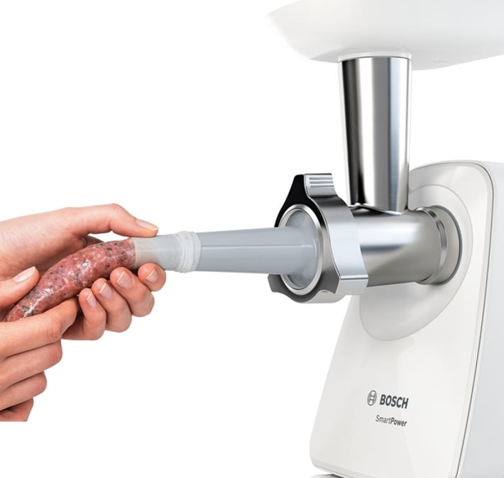 Bosch Месомелачка Smartpower MFW2510W, 1500 W, бяла