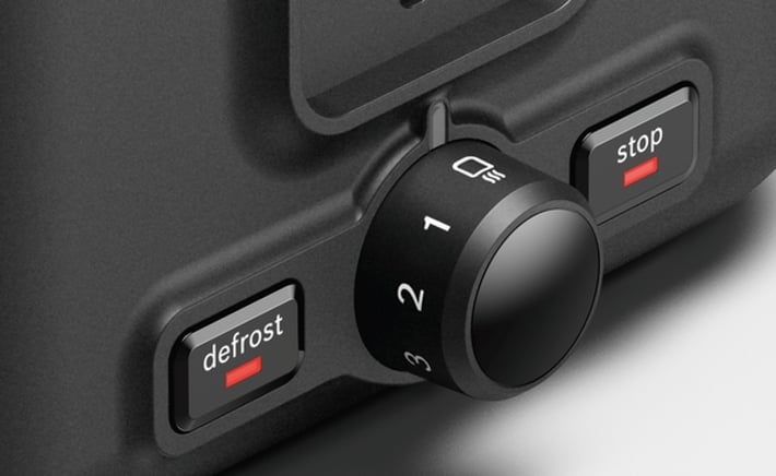 Bosch Тостер DesignLine TAT3P423, черен