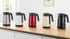 Bosch Електрическа кана за вода TWK7L463, 1.7 L, черна