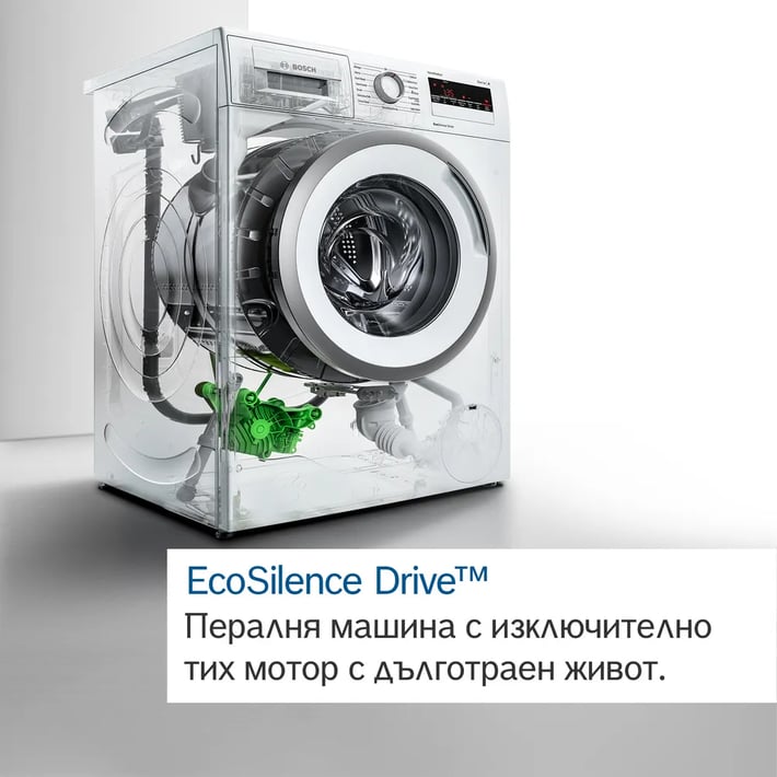 Bosch Пералня WGG24200BY, клас А, 1200 оборота/мин, 9 kg, бяла