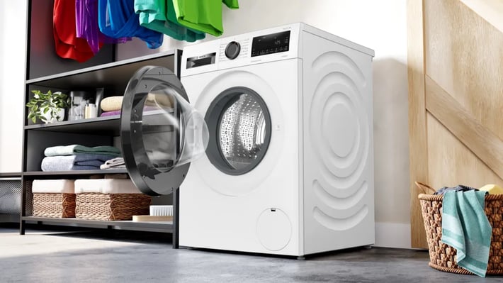 Bosch Пералня WGG24200BY, клас А, 1200 оборота/мин, 9 kg, бяла