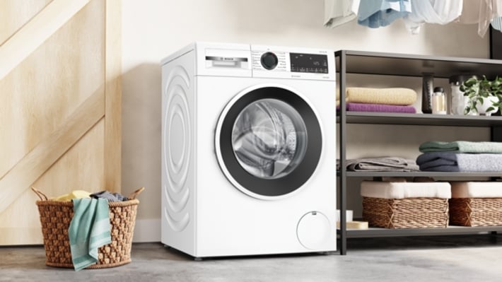 Bosch Пералня WGG244Z2BY, 1400 оборота/мин, 9 kg, бяла