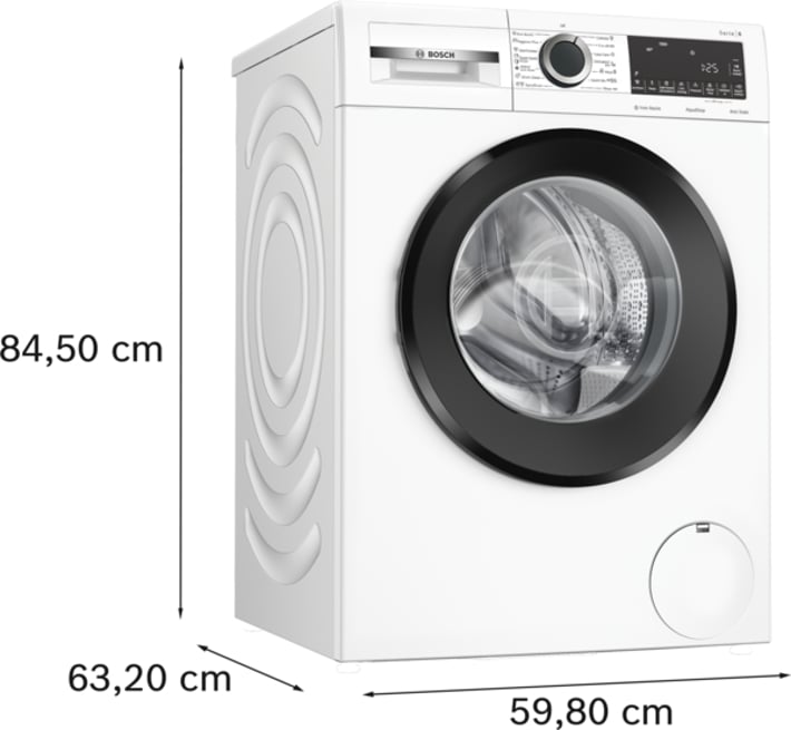 Bosch Пералня WGG242Z6BY, 9 kg, бяла