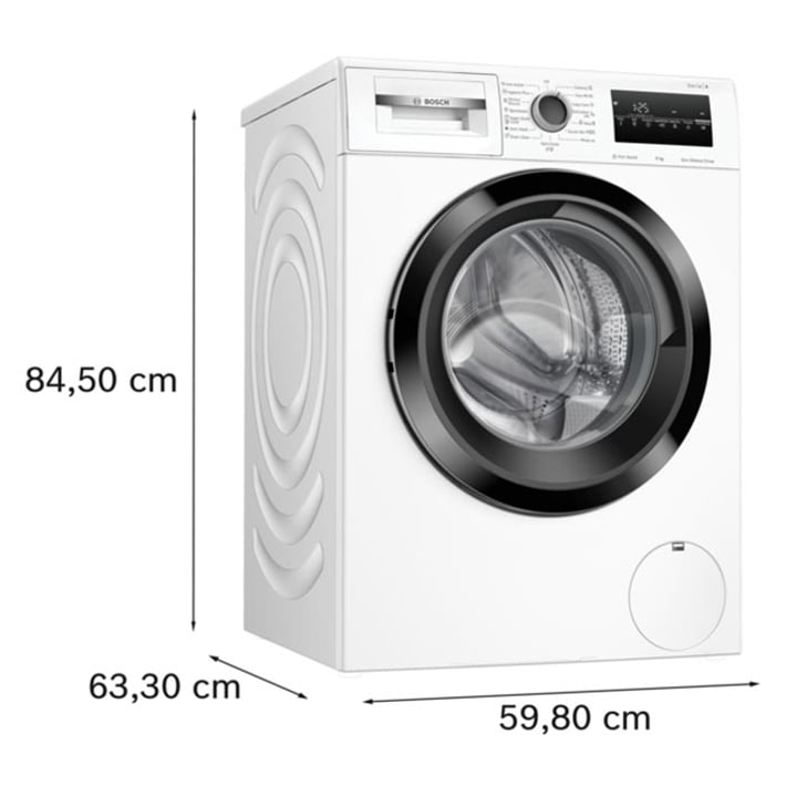 Bosch Пералня WAN28270BY, серия 4, 8 kg, бяла