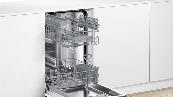 Bosch Съдомиялна машина SPV2IKX10E, за вграждане, клас F, за 9 комплекта, 45 cm