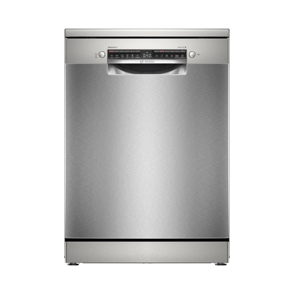 Съдомиялна машина Bosch SMS4EMI06E, свободностояща, серия 4, със защита от отпечатъци, за 14 комплекта, 60 cm