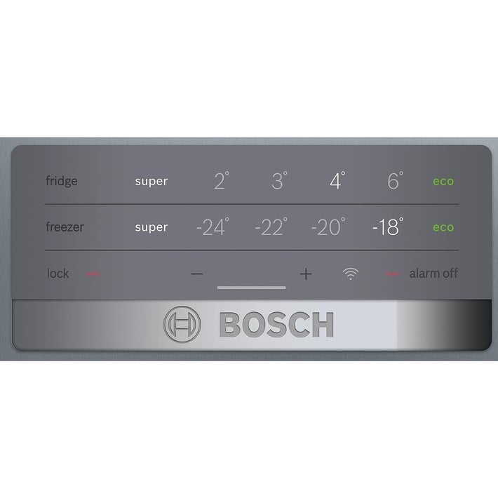 Bosch Хладилник KGN397LEQ, с фризер, No Frost, 368 L, инокс