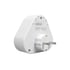 Разклонител Office 1, шуко, 2 гнезда, 1 USB Type-A, 1 USB Type-C, бяло-сив