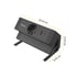 Разклонител Fellowes Ampra Power Desk, шуко, 1 гнездо, 1 USB Type-A, 1 USB Type-C, черен