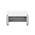 Разклонител Fellowes Ampra Power Desk, шуко, 1 гнездо, 1 USB Type-A, 1 USB Type-C, бял