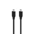 Genius Кабел за бързо зареждане ACC-C2CC, USB Type-C към USB Type-C, 100 cm, черен