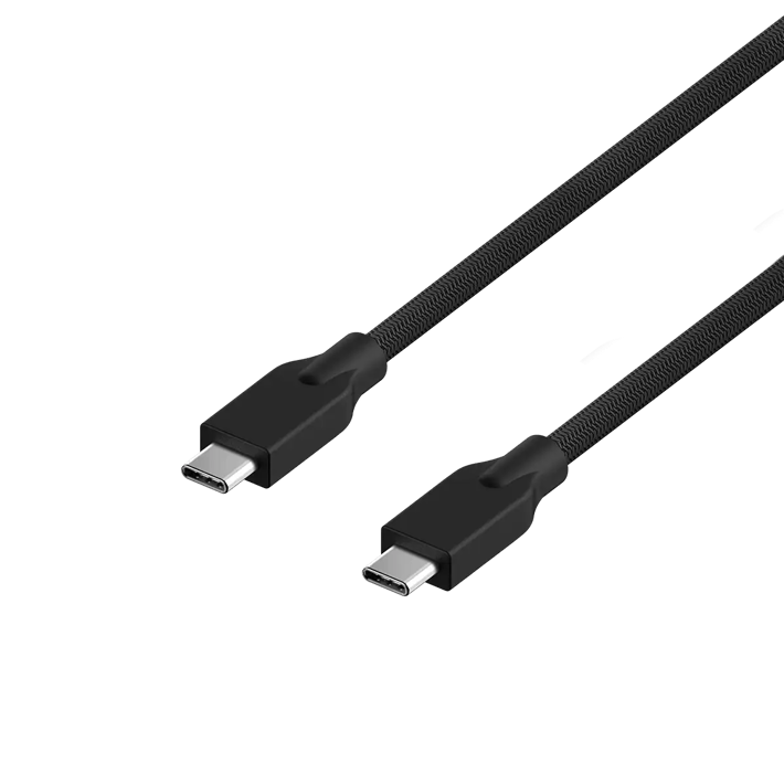 Genius Кабел за бързо зареждане ACC-C2CC, USB Type-C към USB Type-C, 150 cm, черен