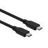 Genius Кабел за бързо зареждане ACC-C2CC, USB Type-C към USB Type-C, 150 cm, черен