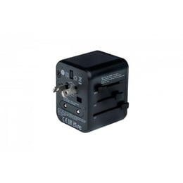 Verbatim Адаптер Universal Travel, UTA-02, PD20W, QC, USB Type-A, USB Type-C