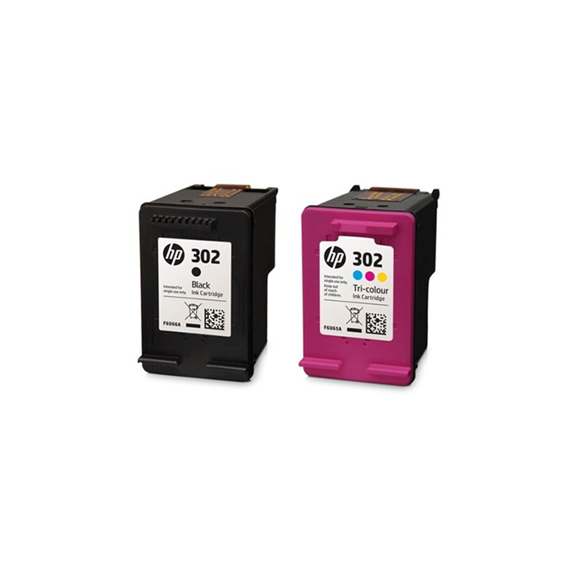 HP Касета Combo Pack 302, X4D37AE, Black, Cyan, Yellow, Magenta, 2 броя