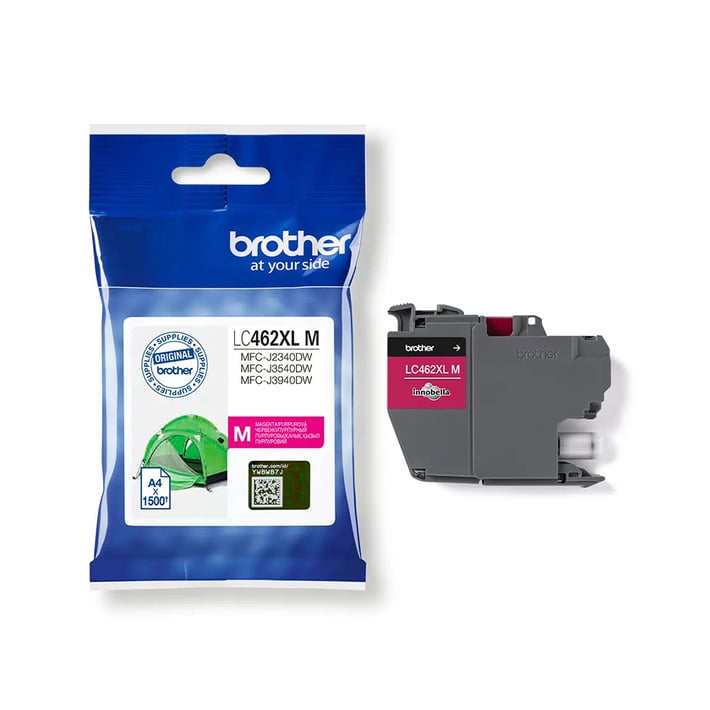 Brother Патрон LC462XLM, Magenta, 1500 страници/5%