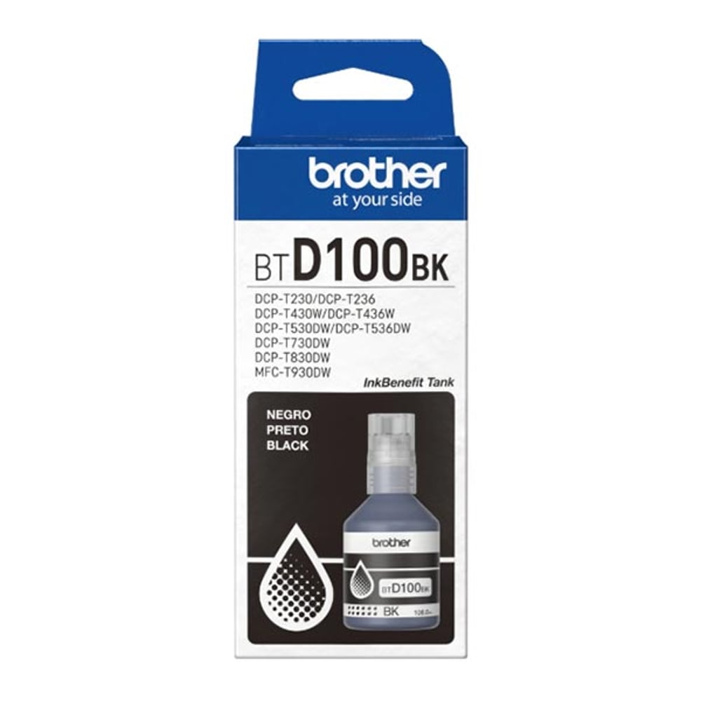 Brother Мастило BT-D100BK, 7500 страници/5%, Black