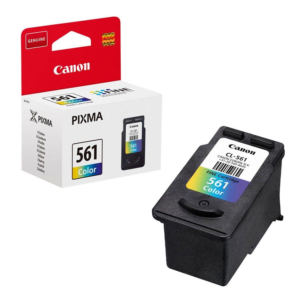 Оригинален патрон Canon CL-561, 8.3 ml, 180 страници/5%, Color
