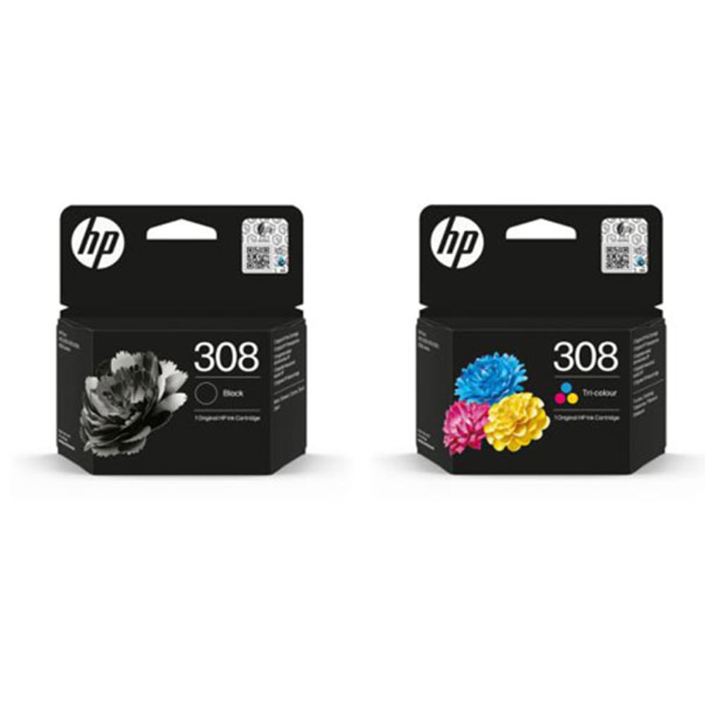 Оригинален патрон HP 6L6S6UE, No308, 160 страници/5%, Black+Color
