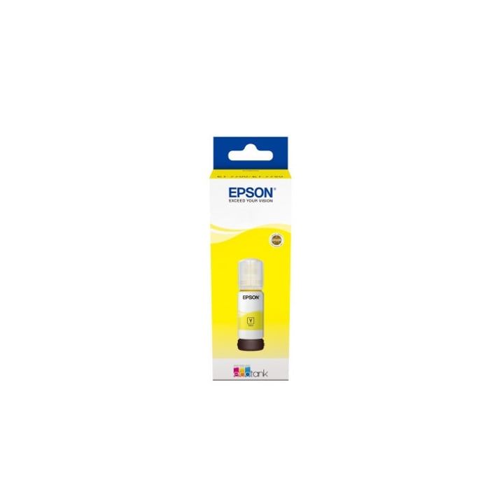 Epson Мастило Ecotank 103, L3151/L3111/L3110, 7500 страници, 65 ml, Yellow