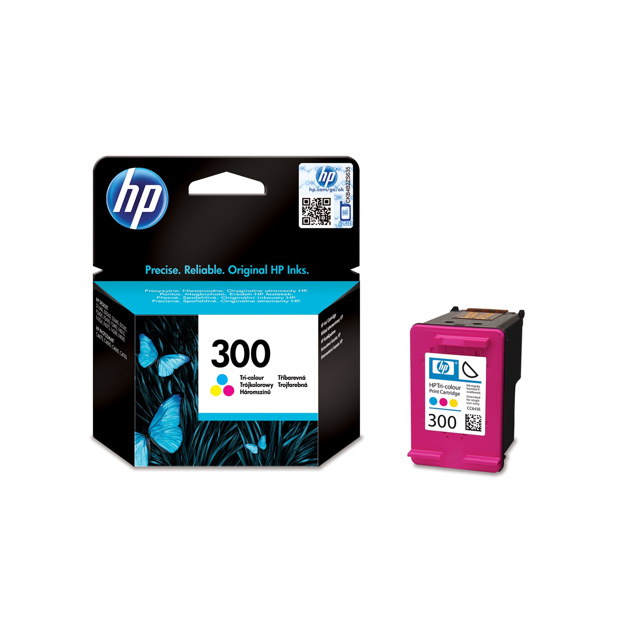 HP Глава CC643EE, NO300, F4280, 4 ml, Color