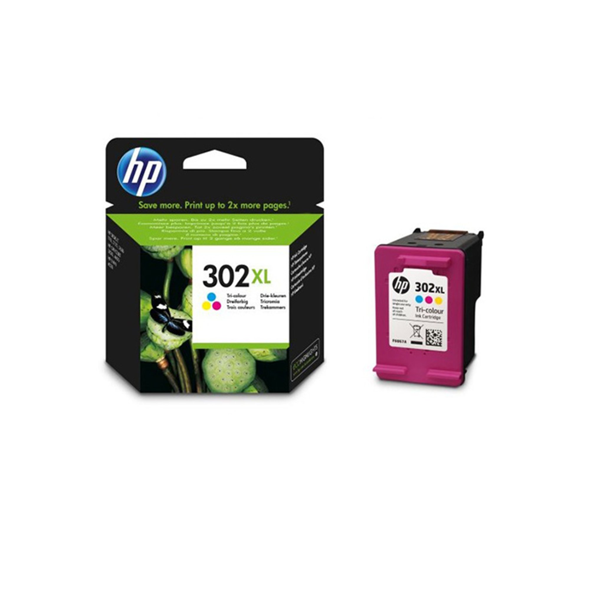 HP Глава F6U67AE, NO302XL, 330 страници/5%, Color