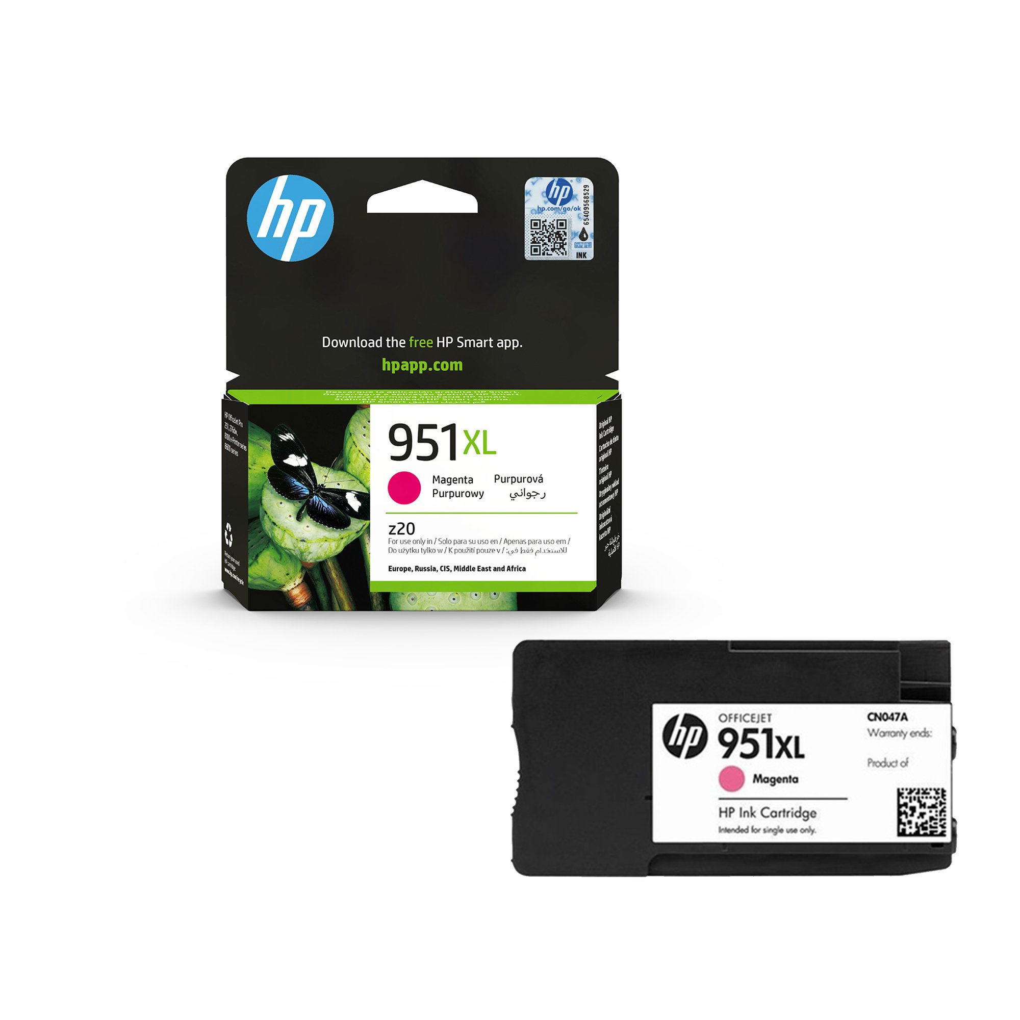 HP Патрон CN047AE, NO951XL, Magenta