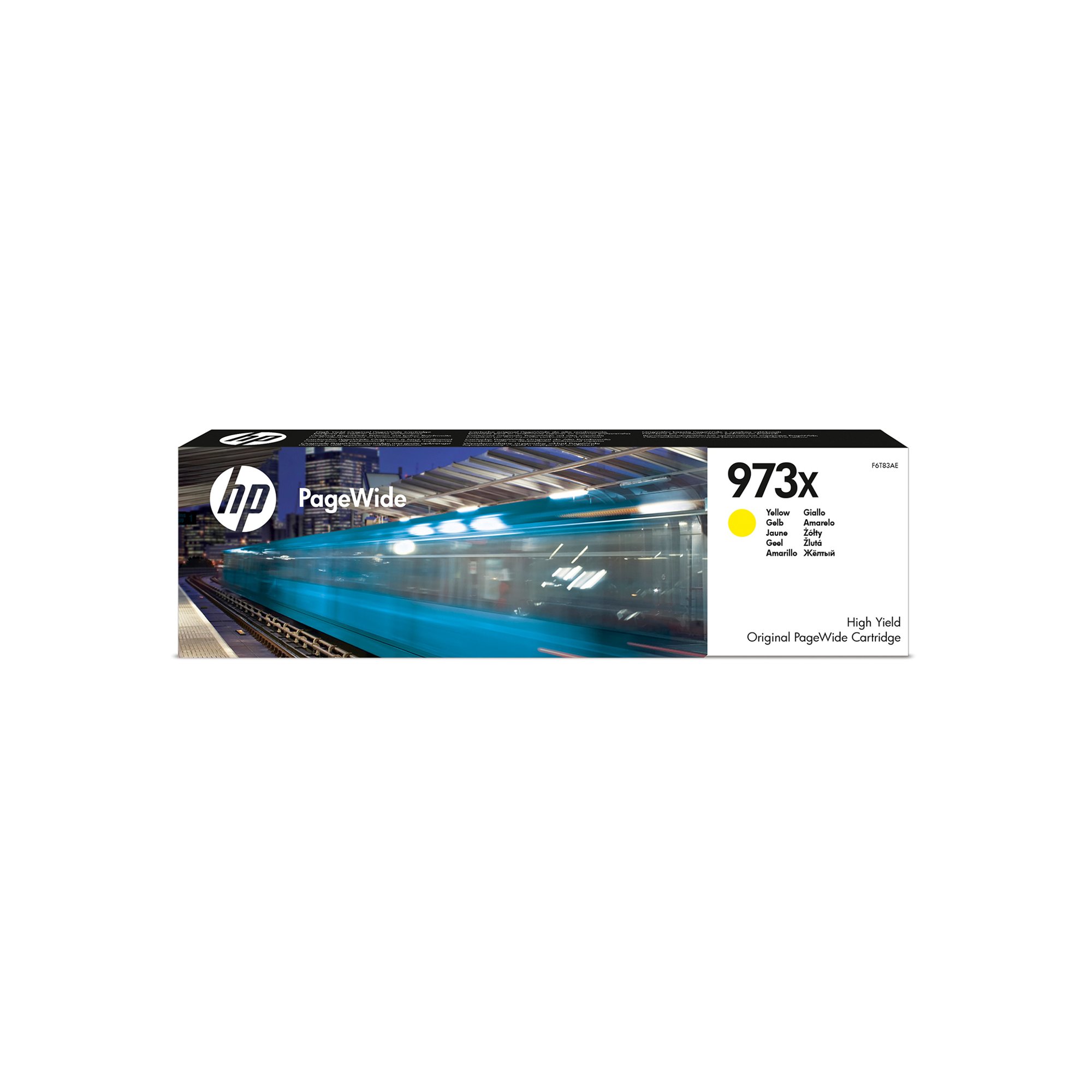 HP Патрон F6T83AE, 973X, PW, 452/477, Yellow