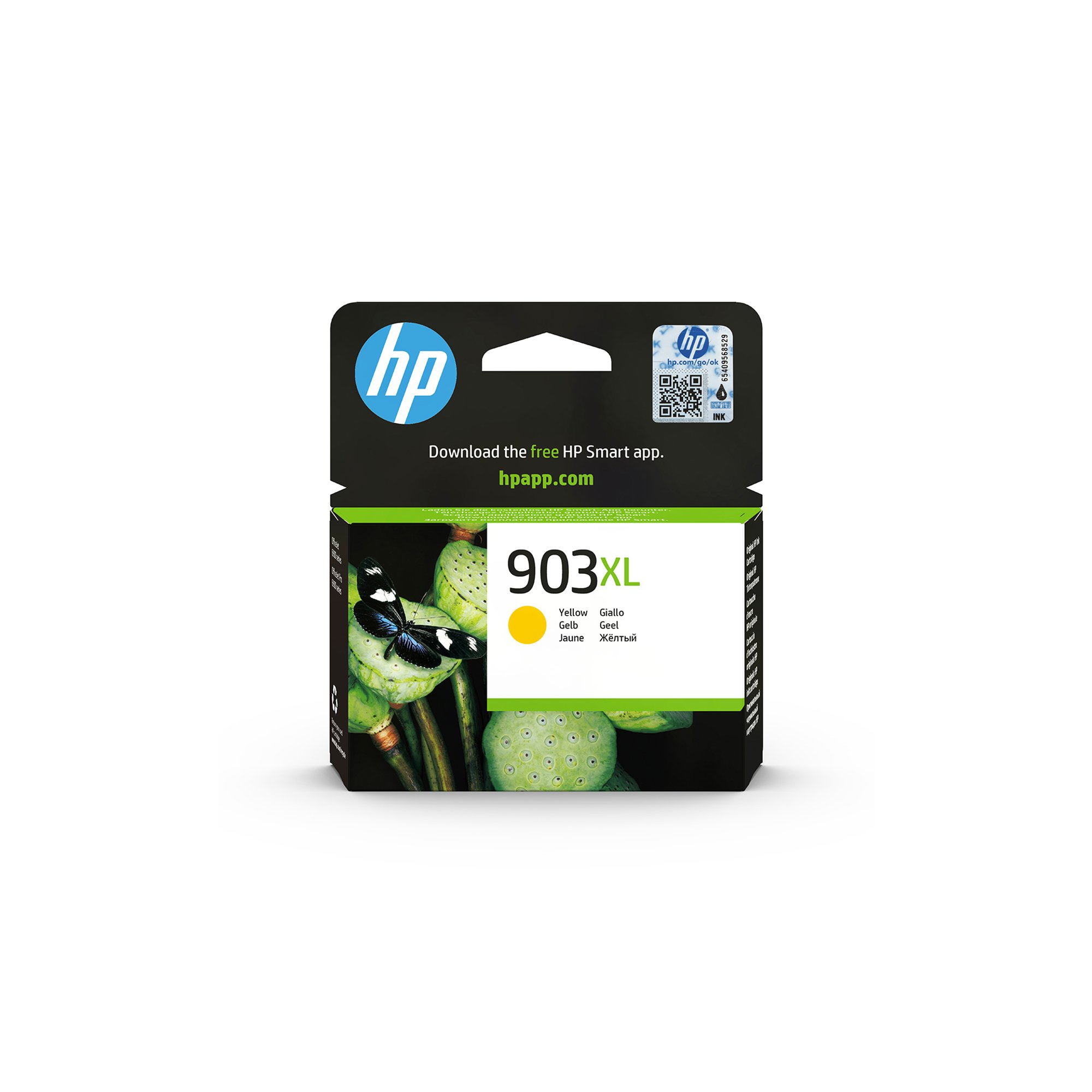 HP Патрон T6M11AE, No903XL, 825 страници/5%, Yellow