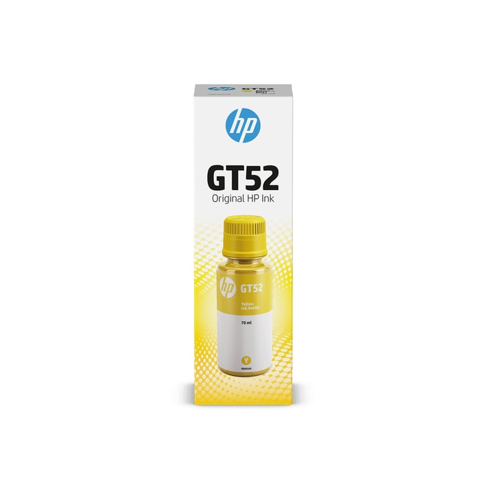 HP Мастило GT52, M0H56AE, 8000 страници/5%, Yellow