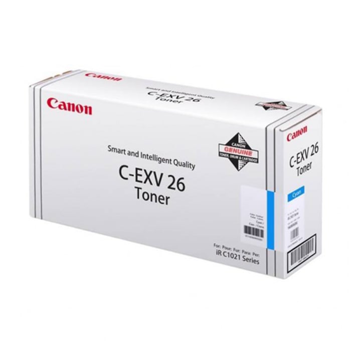 Canon Тонер C-EXV26, IRC1028IF, 6000 страници/5%, Cyan