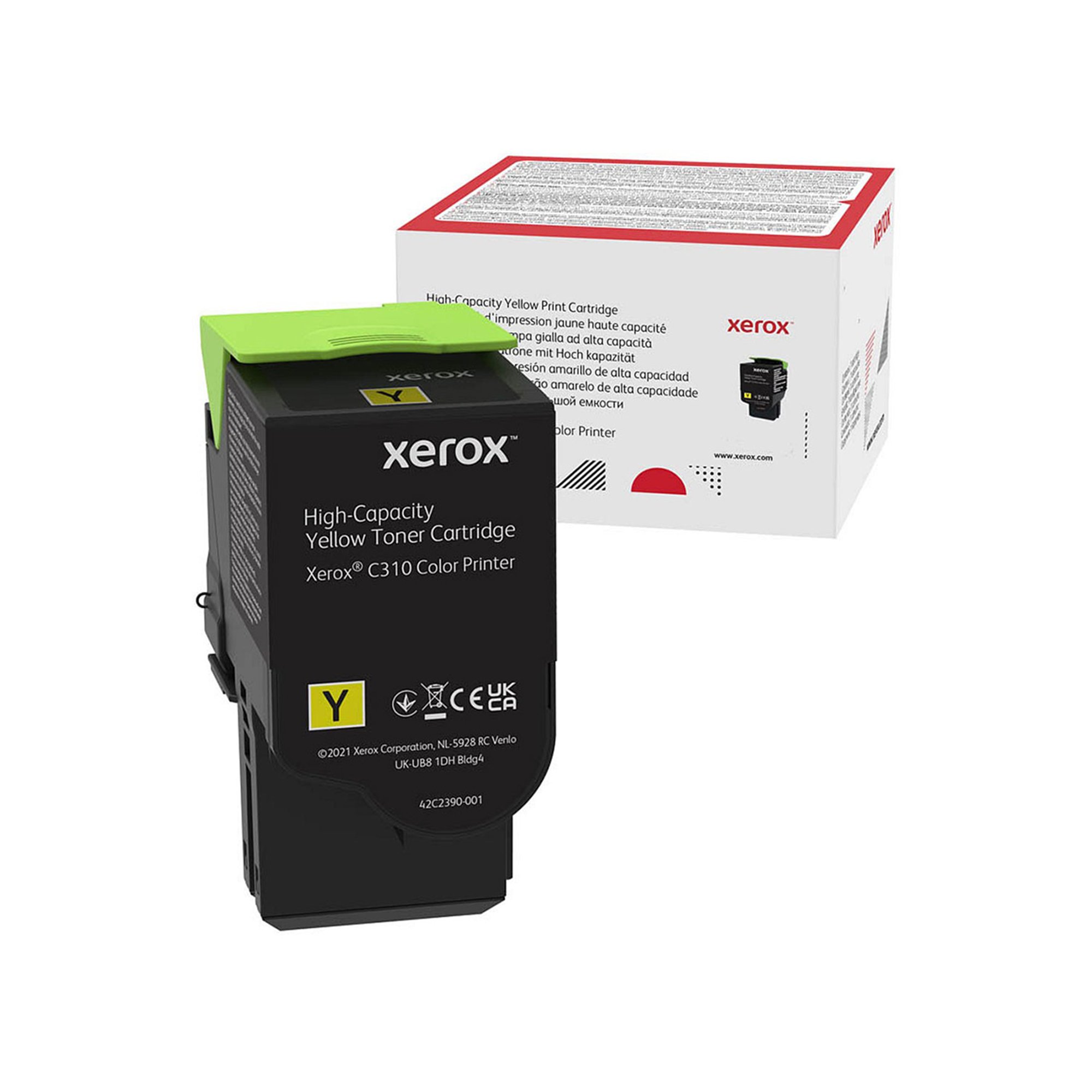 Xerox Тонер 006R04371, C310/C315, 5500 страници/5%, Yellow