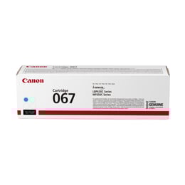 Canon Тонер CRG-067, MF65x/LBP63x, 1250 страници/5%, Cyan