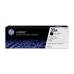 HP Тонер CB435AD, LJ P1005/P1006, 1500 страници/5%, Black, 2 броя