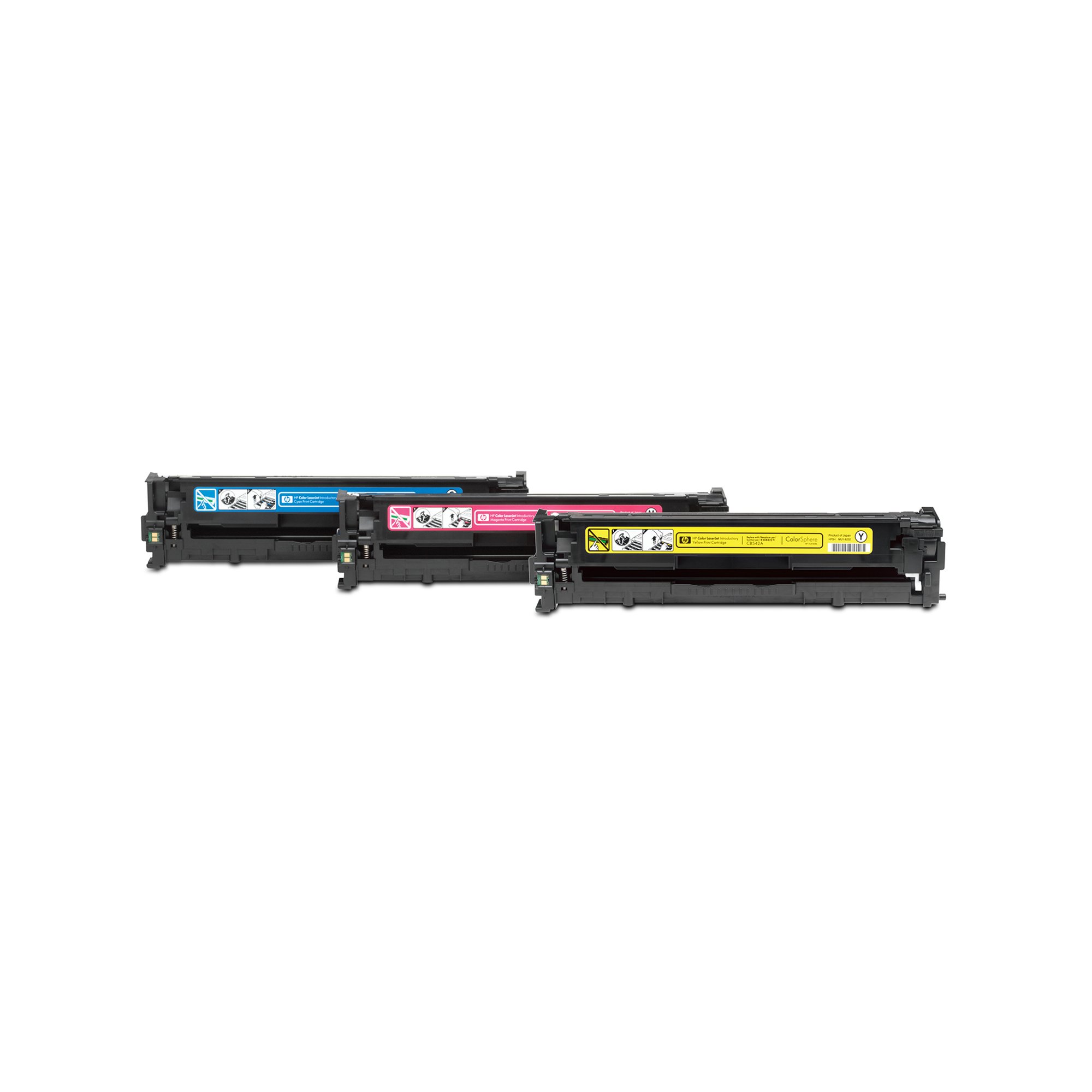 HP Тонер CF373AM, 125A, 3 x 1400 страници/5%, Cyan, Yellow, Magenta, 3 броя