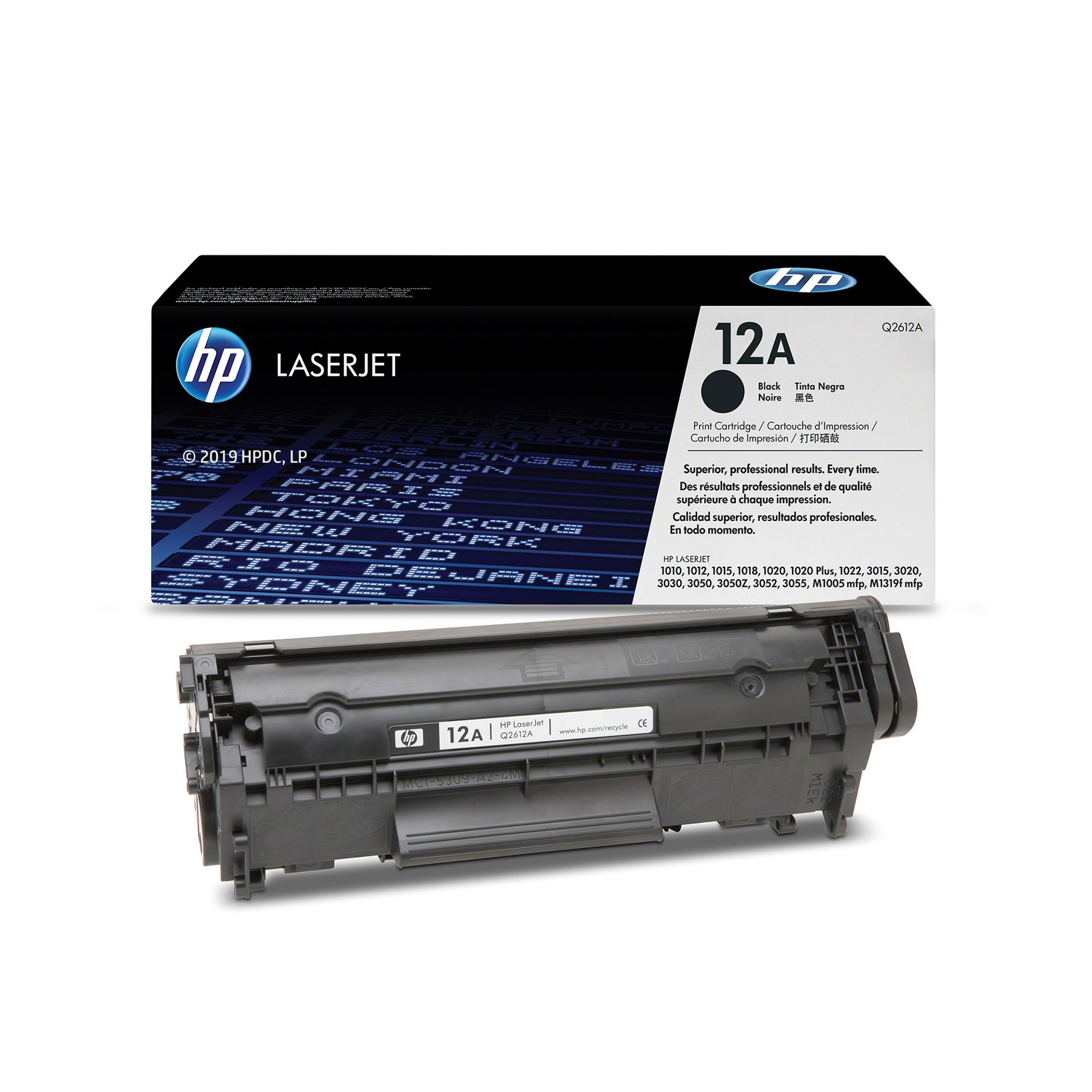 HP Тонер Q2612A, LJ 1010/1020, 2000 страници/5%, Black