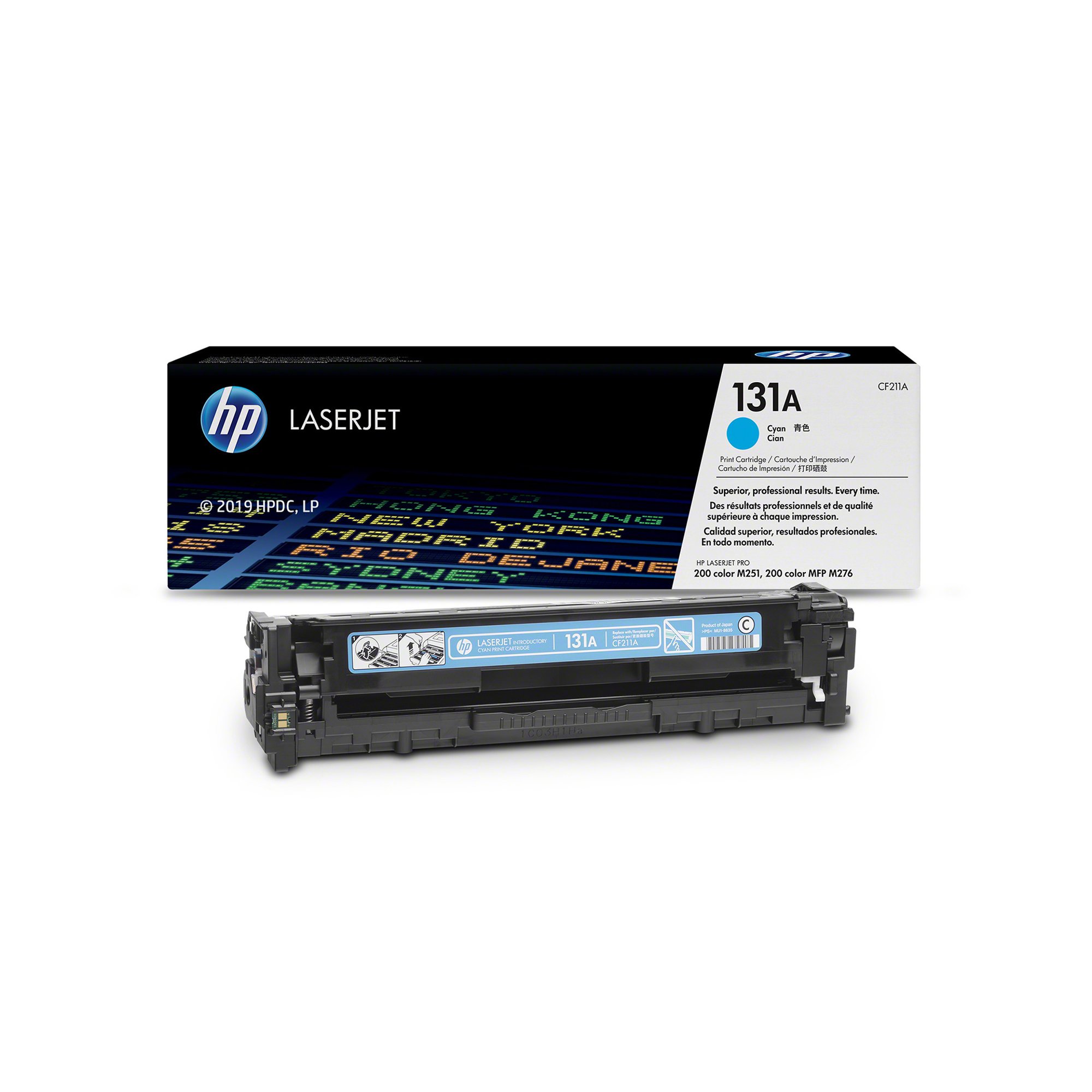 HP Тонер CF211A, 131A, 1800 страници/5%, Cyan