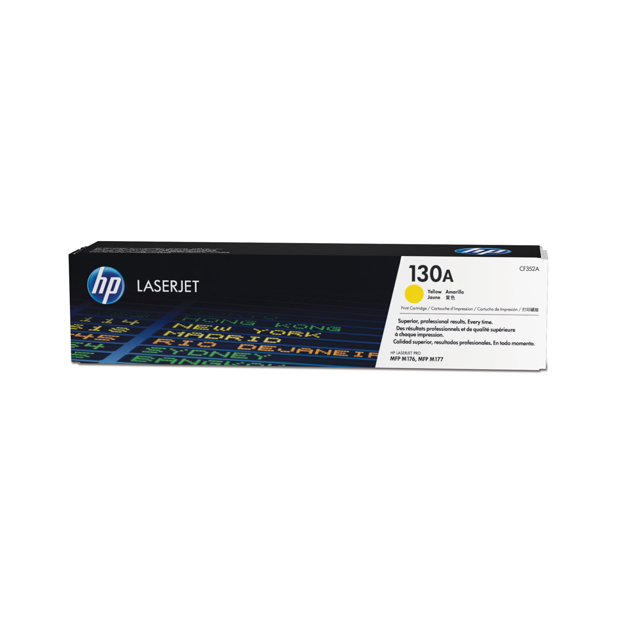 HP Тонер CF352A, M176/177, 130A, 1000 страници/5%, Yellow