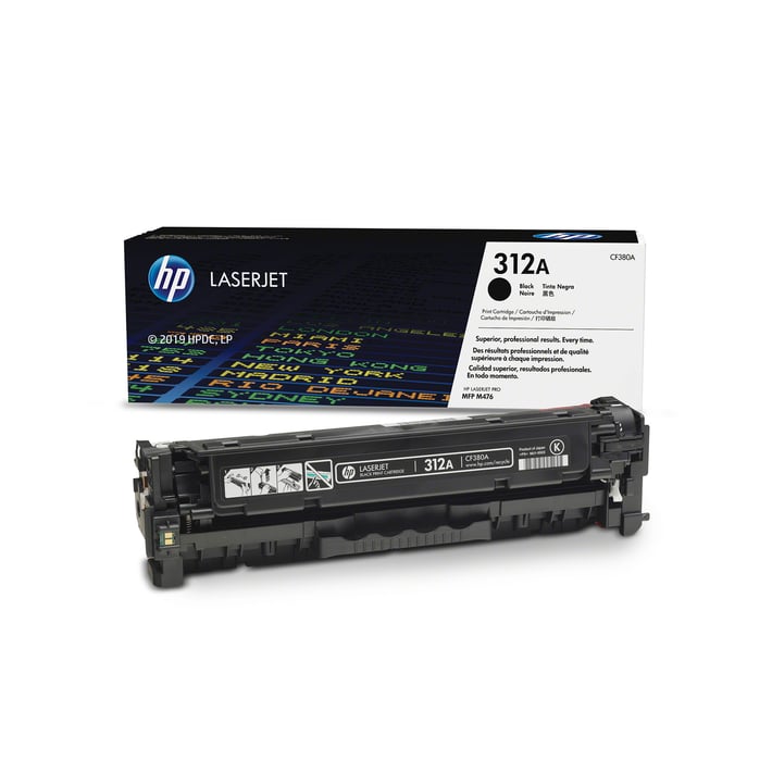 HP Тонер CF380A, 312A, Black